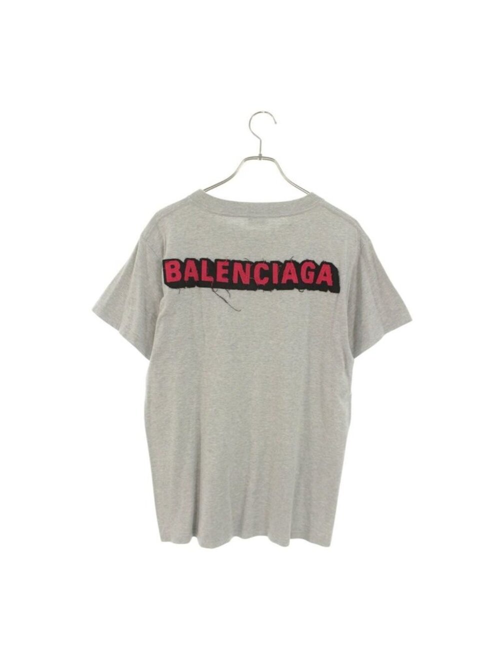 Balenciaga Back Logo Patch T-Shirt - Picture 2 of 3
